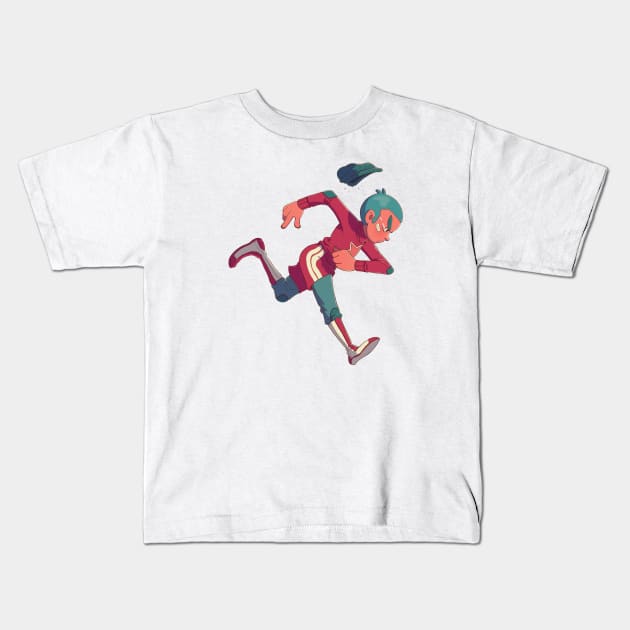 The Runner Kids T-Shirt by RichTee Designs